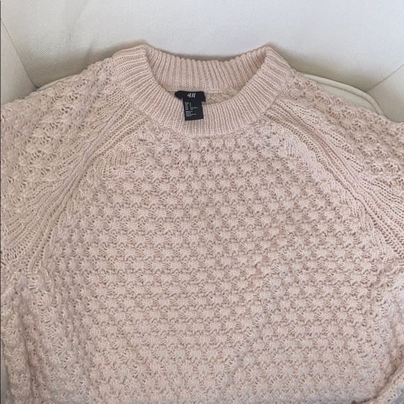 Oversized Pink Knit Sweater - Picture 9 of 9